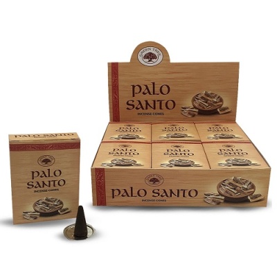 Palo Santo (Heilig Hout) cones 15gr (12x15gr)